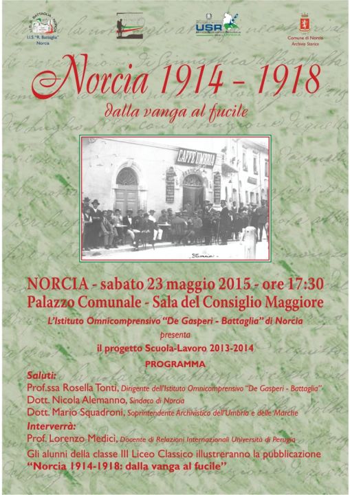 Locandina libretto Grande Guerra