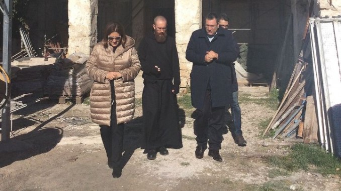 Presidente Marini visita monastero benedettino a Norcia e incontra associazione tutti i colori del mondo