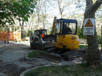 Norcia, restyling dei giardini di Porta Romana