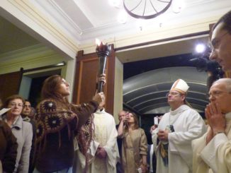 Buenos Aires, Gemellaggio Cascia, accesa la Fiaccola della Pace