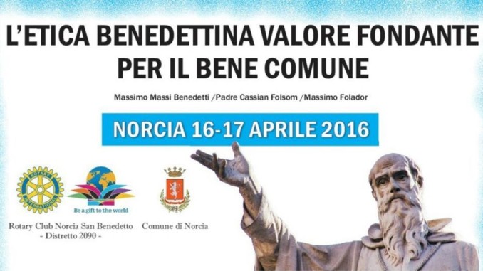Norcia, nel week-end si parla di etica benedettina con il Rotary