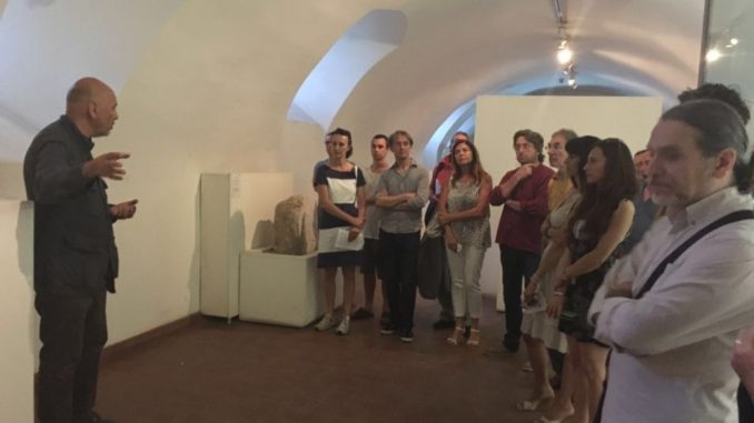 Mostra Lumen, Norcia, opere di Gianluca Murasecchi