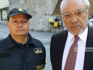 Terremoto 6.0, sopralluogo Valnerina, Frezza: "I nostri uomini sono nelle Marche"