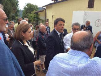 Sisma, visita Renzi a San Pellegrino e Norcia; Marini: testimonianza di attenzione