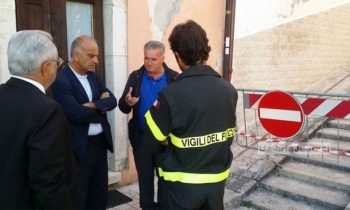 Visita Mattarella, terremoto, Preci è in emergenza, punto su situazione