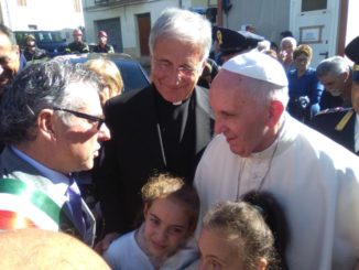 Papa Francesco fa comprare prodotti zone colpite dal terremoto