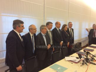 Terremoto e ricostruzione, firmato protocollo, Marini, legalità e trasparenza