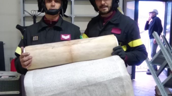 Norcia, iniziate operazioni per salvare patrimonio archivistico