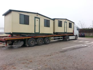 Norcia e Cascia, arrivati i primi maxi caravan e le casette mobili