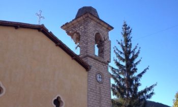 Savelli di Norcia, unica frazione che ha una chiesa ancora in piedi