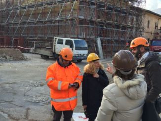 Terremoto Norcia, la senatrice Cardinali ha visitato la zona rossa