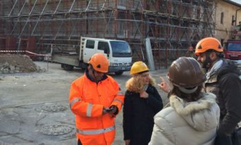 Terremoto Norcia, la senatrice Cardinali ha visitato la zona rossa