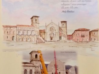 Norcia prima e dopo, presentato il calendario 2017 di Rino Polito