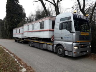 Altri maxi caravan e casette mobili per i terremotati di Norcia e Cascia
