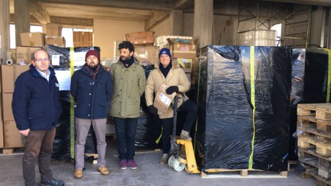 Protezione Civile Valnerina e Amazon a supporto della popolazione terremotata