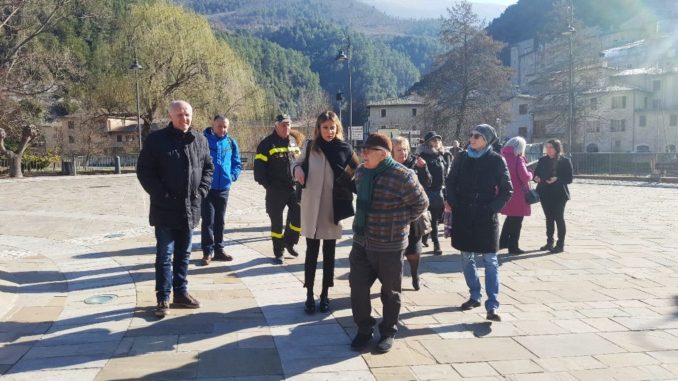 Camminando con Valentino e Francesco, a Scheggino docenti da varie parti d’Europa