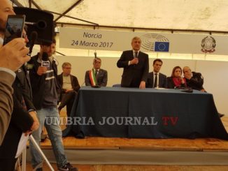 Vertice Europarlamento Norcia, Tajani, per ricostruzione, da Unione Europea 2 miliardi euro