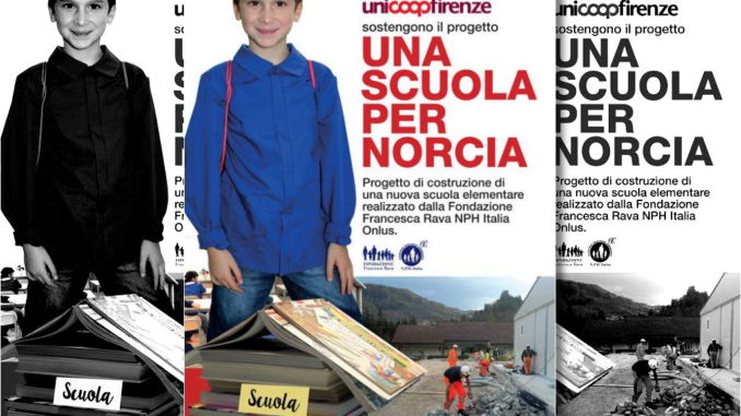 Inaugurazione della nuova scuola elementare di Norcia