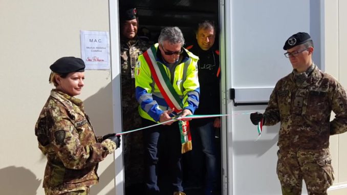 Terremoto, consegnati a Norcia altri due moduli abitativi da 48 posti