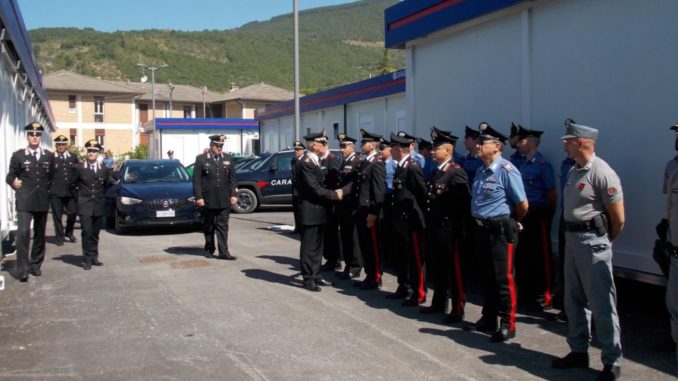 del-sette-norcia Il comandante generale dei carabinieri, Tullio del Sette in visita a Norcia