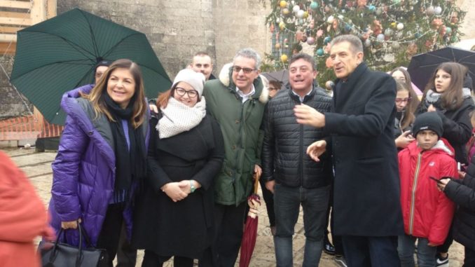 Ezio Greggio lancia l'appello da San Bendetto 'venite a Norcia'