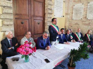 Terremoto, mobilitazione Teramo, ha partecipato il sindaco Alemanno