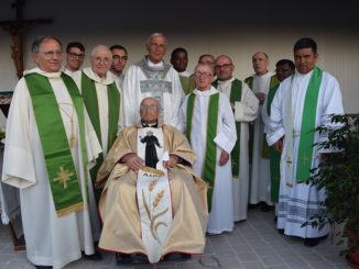 Don Natale Rossi ha festeggiato 70 anni di Messa, festa con l’Arcivescovo