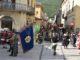 Norcia abbraccia la Quintana di Foligno cerimoniale in Piazza San Benedetto |FOTO