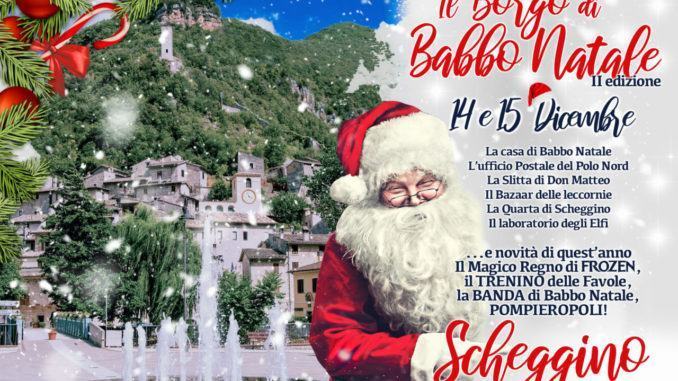 A Scheggino in Valnerina torna "Il Borgo di Babbo Natale"