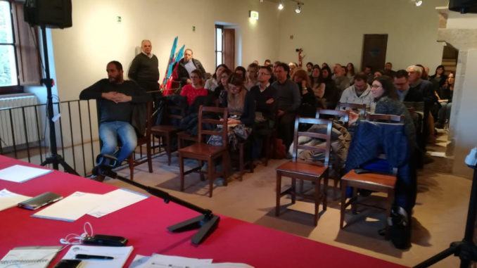 Assemblea con sindacati, precari ricostruzione, vogliamo stabilizzazione Assemblea con sindacati, precari ricostruzione, vogliamo stabilizzazione