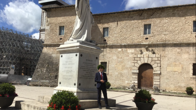 Laurea a distanza nella terra di San Benedetto per Marco Pasqua