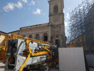 Tornano a Norcia le campane della torre civica, dopo restauro