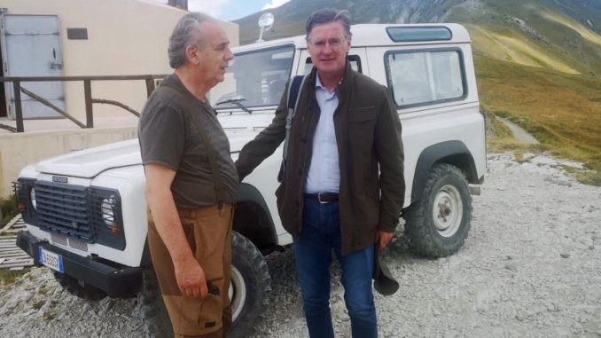 Parco dei Sibillini, commissario ricostruzione, Legnini ha visitato il Fargno