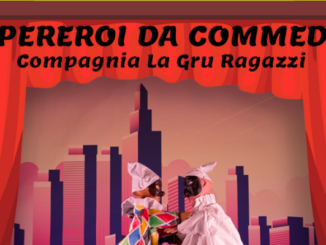 A Sant'Anatolia di Narco, a Largo Caldarera, “Supereroi da commedia”