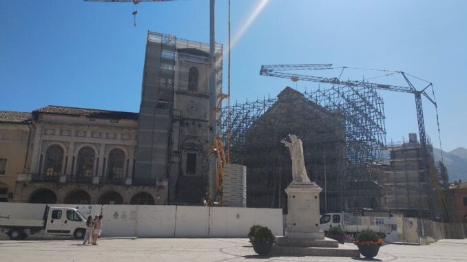Norcia, arrivato decreto per ricostruzione Palazzo Comunale