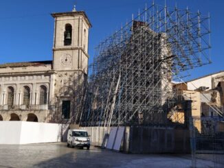 Centenario Architetti Perugia, sta terminando la prima parte della ricostruzione della Basilica di Norcia