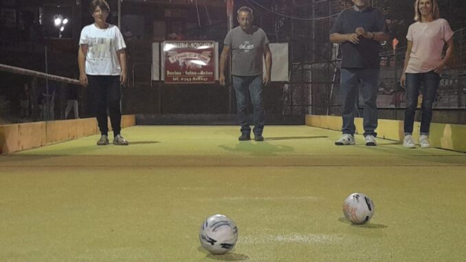 Norcia, inaugurato restyling campo da bocce