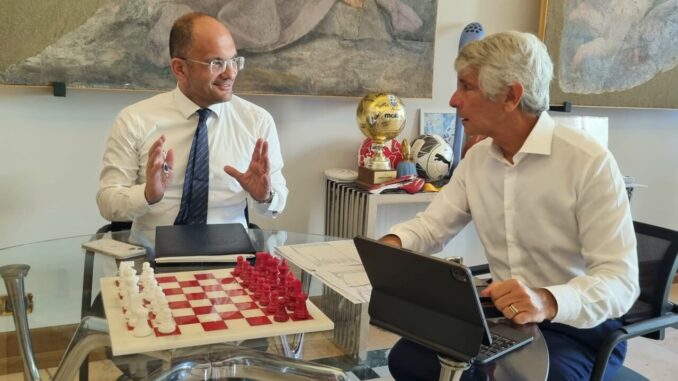 Sisma 2016 e ricostruzione, commissario Castelli e ministro Abodi Sisma 2016 e ricostruzione, commissario Castelli e ministro Abodi