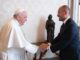 Commissario terremoto Guido Castelli ricevuto da Papa Francesco