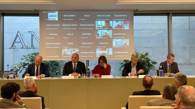 Sisma Centro Italia, incontro in Ance con Castelli e Bergamotto