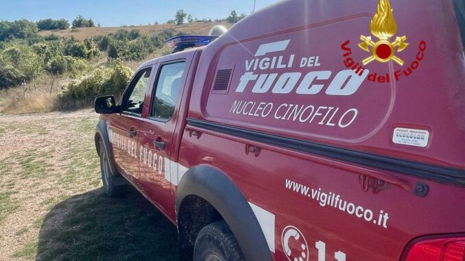 Ricerca Persona in Corso a Cascia, Zona Capanne di Roccaporena