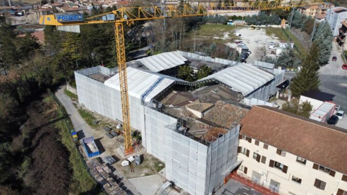 Ospedale di Norcia, i lavori di miglioramento strutturale e funzionale proseguono a ritmo serrato
