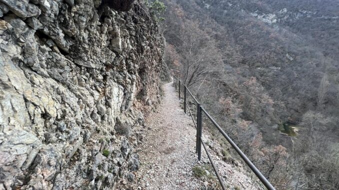 Inizio Lavori per la Sicurezza sul Sentiero di Santa Rita Inizio Lavori per la Sicurezza sul Sentiero di Santa Rita