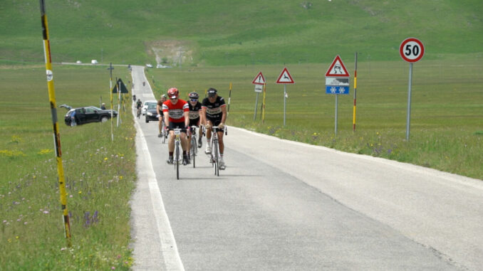 In bici per sostenere Norcia e Castelluccio