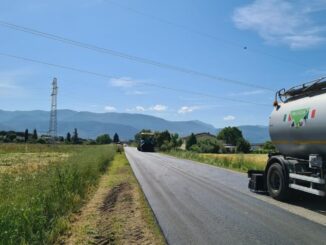 Manutenzione straordinaria in corso sulle strade di Spoleto e Norcia