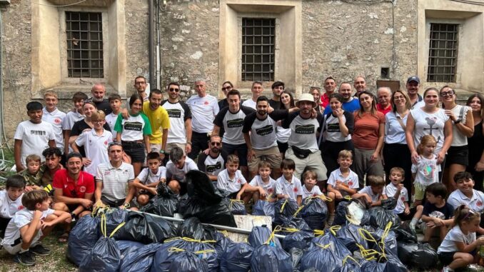 Norcia si ripulisce grazie all'iniziativa di una start-up giovane