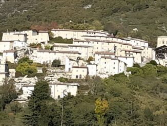 Avvio dei lavori di ricostruzione a Campi di Norcia, 22 agosto