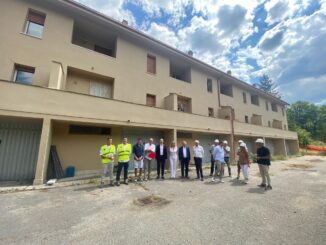 Consegnato il cantiere per la ricostruzione di sei alloggi a Preci