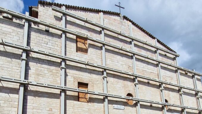 Cascia, al via i cantieri per il restauro della Chiesa di Santa Maria