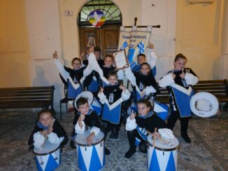Tamburini medievali di Cascia: l’associazione è tornata a esibirsi